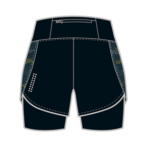 SPORTFUL XCOUNTRY DORO TRAINING SHORT DARK GRAY/YELLOW