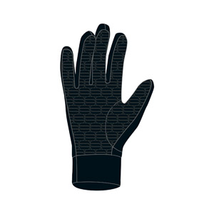 SPORTFUL XCOUNTRY LYCRA CHICCO GLOVES BLACK