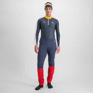 Sportful ANIMA APEX nohavice galaxy blue/red