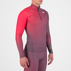 SPORTFUL XCOUNTRY APEX JERSEY HUCKLEBERRY/TANGO RED