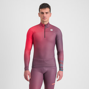 SPORTFUL XCOUNTRY APEX JERSEY HUCKLEBERRY/TANGO RED