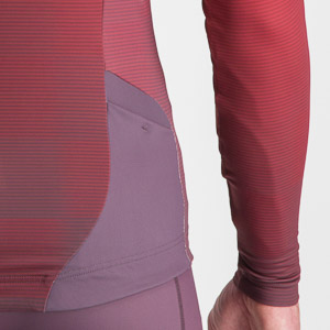 SPORTFUL XCOUNTRY SQUADRA JERSEY HUCKLEBERRY/TANGO RED