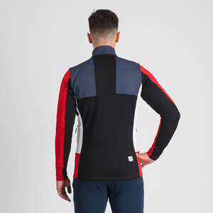 SPORTFUL XCOUNTRY SQUADRA JACKET TANGO RED/GALAXY BLUE