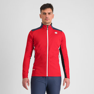 SPORTFUL XCOUNTRY SQUADRA JACKET TANGO RED/GALAXY BLUE