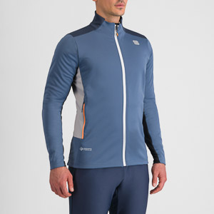 SPORTFUL XCOUNTRY SQUADRA JACKET NATURAL GRAY/GALAXT BLUE