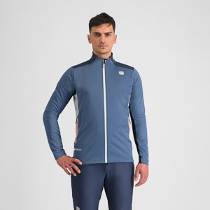 SPORTFUL XCOUNTRY SQUADRA JACKET NATURAL GRAY/GALAXT BLUE