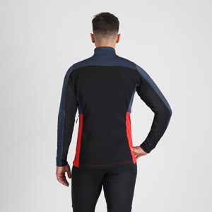 SPORTFUL XCOUNTRY ENGADIN JACKET GALAXY BLUE/TANGO RED