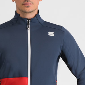 SPORTFUL XCOUNTRY ENGADIN JACKET GALAXY BLUE/TANGO RED