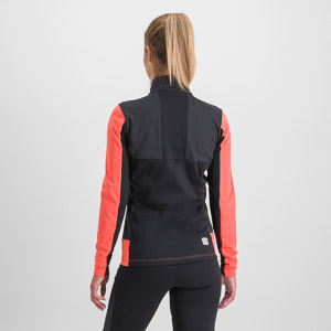 Sportful SQUADRA dámska bunda pompelmo/black