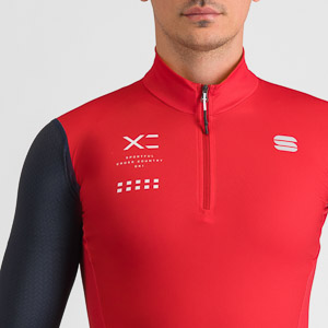 SPORTFUL XCOUNTRY SQUADRA JERSEY TANGO RED/GALAXY BLUE