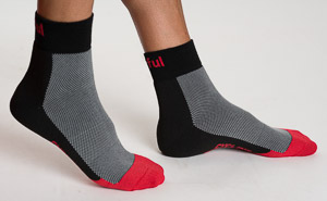 Sportful Ponožky technology čierne-červené