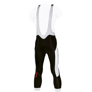 Sportful Anakonda 10 3/4 Nohavice s trakmi čierne/biele