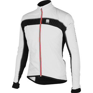 Sportful Anakonda Shell Bunda biela/čierna