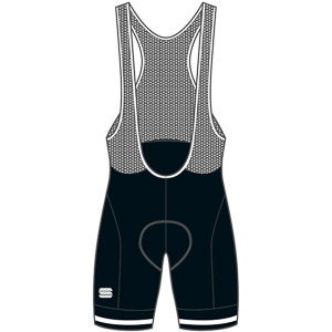 Sportful Tour 2.0 Kid Bib Shorts Black/White