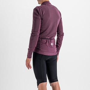 SPORTFUL CYCLING MONOCROM THERMAL JERSEY MAUVE