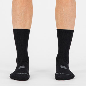 Sportful Wool 16 dámske ponožky čierne/antracitové