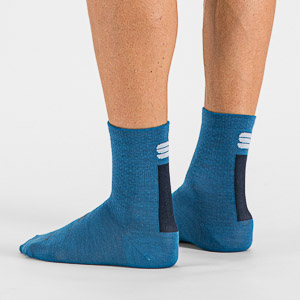 SPORTFUL CYCLING WOOL WOMAN 16 SOCKS BERRY BLUE