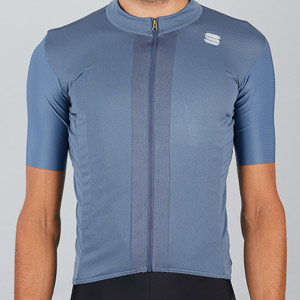 SPORTFUL CYCLING STRIKE SHORT SLEEVE JERSEY BLUE SEA BLACK