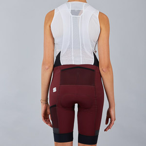 SPORTFUL CYCLING SUPERGIARA W BIBSHORT RED WINE