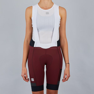 SPORTFUL CYCLING SUPERGIARA W BIBSHORT RED WINE