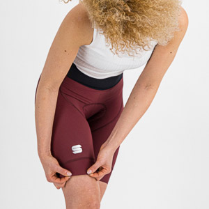 SPORTFUL CYCLING LTD W SHORT RED WINE