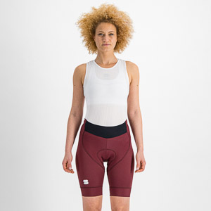 SPORTFUL CYCLING LTD W SHORT RED WINE