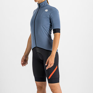 Sportful Fiandre Light NoRain dámska bunda s kr. rukávom  tmavomodrá