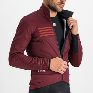 SPORTFUL CYCLING TEMPO JACKET RED WINE