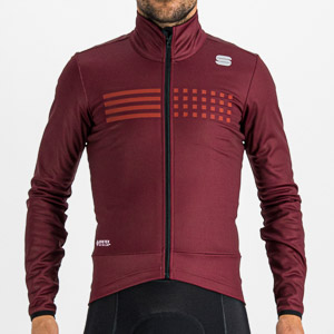 SPORTFUL CYCLING TEMPO JACKET RED WINE