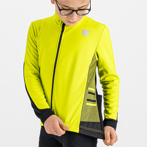 SPORTFUL CYCLING TEAM JUNIOR JACKET CEDAR