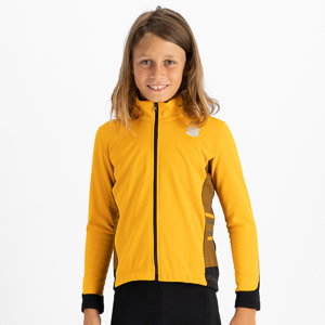 SPORTFUL CYCLING TEAM JUNIOR JACKET DARK GOLD