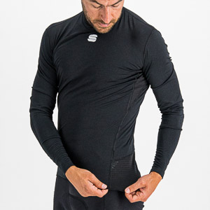 Sportful Sottozero tričko dlhým rukávom čierne