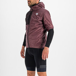 SPORTFUL CYCLING SUPERGIARA PUFFY SHORT SLEEVE RED WINE