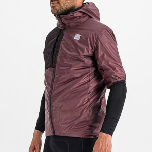 SPORTFUL CYCLING SUPERGIARA PUFFY SHORT SLEEVE RED WINE