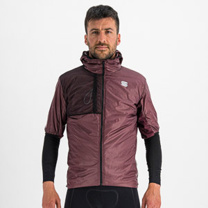 Sportful SUPERGIARA puffy vínové