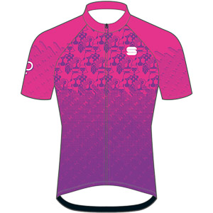 SPORTFUL CYCLING SUPER GIRL JERSEY BUBBLE GUM