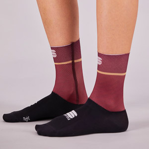 SPORTFUL CYCLING LIGHT W SOCKS RED WINE