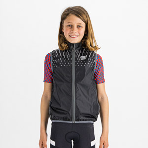 Sportful Kid Reflex vesta čierna