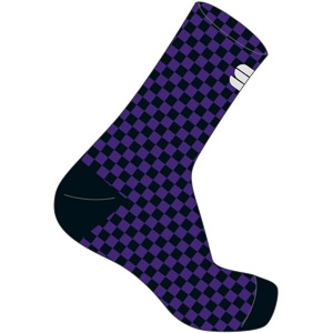 SPORTFUL CYCLING CHECKMATE W SOCKS VIOLET BLACK