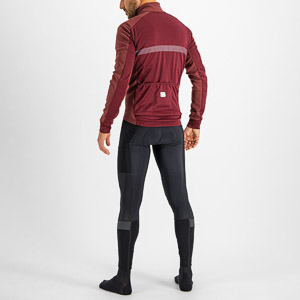 Sportful GIARA SOFTSHELL bunda tmavočervená