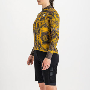 Sportful ESCAPE SUPERGIARA THERMAL dámsky dres kakaový/zlatý