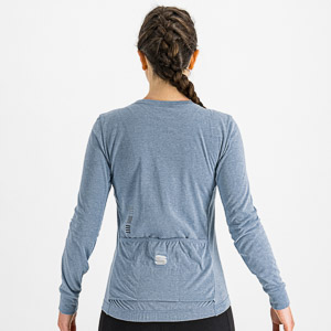 SPORTFUL CYCLING GIARA W TEE LONG SLEEVE BLUE SEA