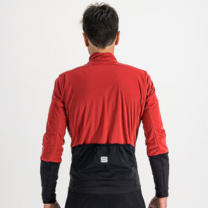 Sportful TOTAL COMFORT bunda tmavočervená/čierna
