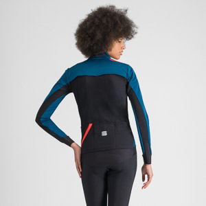 SPORTFUL CYCLING FIANDRE MEDIUM W JACKET TEAL BLU