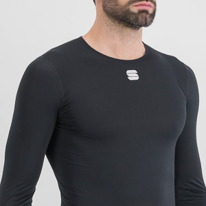 Sportful MIDWEIGHT LAYER tričko s dl. rukávom čierne