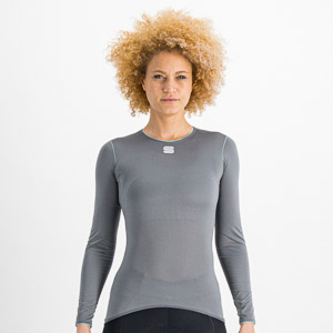 Sportful MIDWEIGHT dámske tričko s dl. rukávom sivé