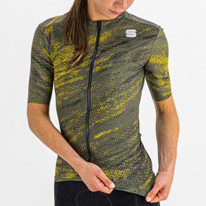 Sportful Cliff Supergiara Dámsky dres kaki