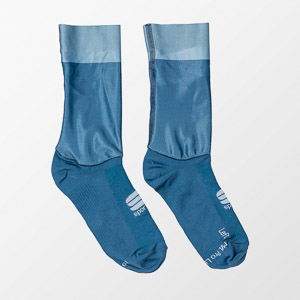 Sportful Light Ponožky modré/sivé