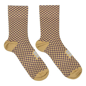 Sportful Cycling Checkmate  W Socks Gold Mauve