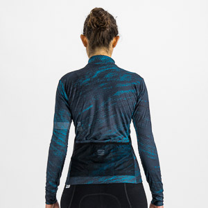 Sportful CLIFF SUPERGIARA THERMAL dámsky dres modrý/čierny